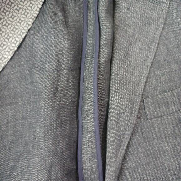 Billy Reid Archie Iconic Italian Linen Jacket  40L - Picture 4 of 13